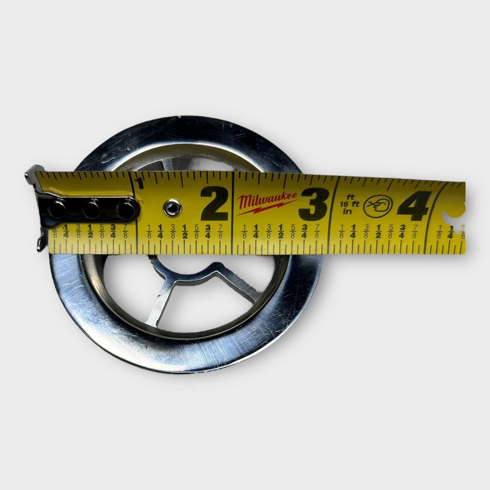 Stainless Steel Boat Drain Grate for ProLine Marine (2 1/4'' x 3'' Flange)