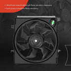 Cooling Fan Assembly with Shroud for Hyundai Sonata, Kia Optima (2014)