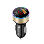 2X QC3.0 USB Type C Car Charger for 12V-24V Vehicles