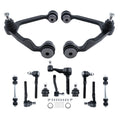 12PC Front Upper Control Arm Stabilizer Tie Rod ES3366 for Ford F-150 (1997–2003)
