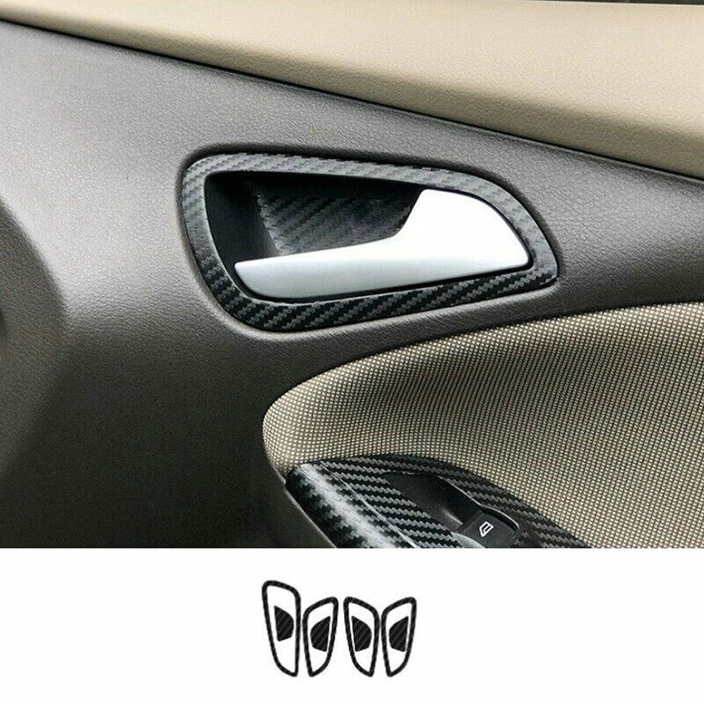 Set of 29 Carbon Fiber ABS Vent Outlet Cover Trims for Ford Focus (2015–2018)