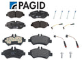 Disc Brake Pads Kit for Dodge Freightliner Mercedes Sprinter 2500