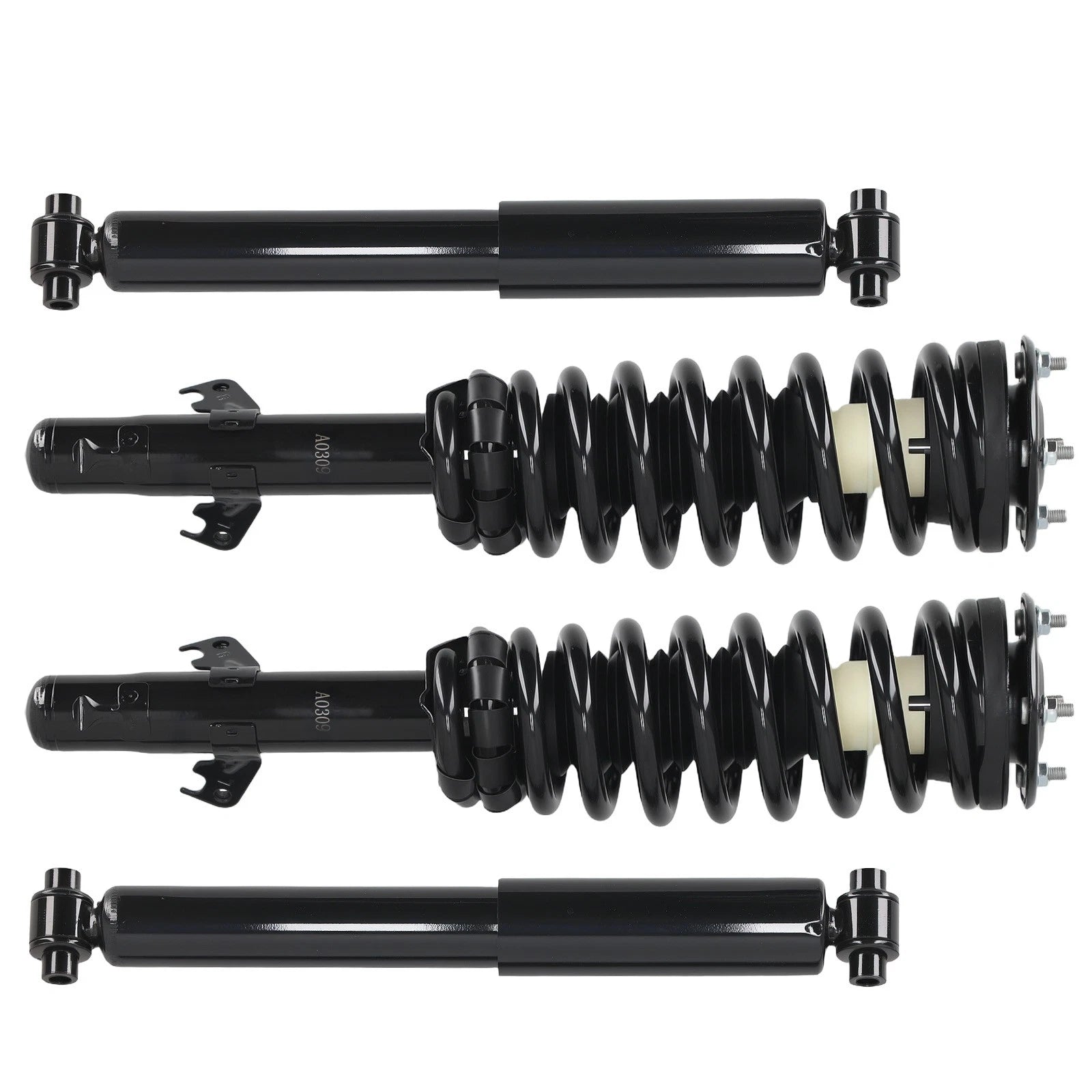 Quick Complete Struts Shock Coil Spring for Lincoln MKZ (2007–2009)