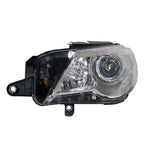 Passenger HID Head Light Lens/Housing w/Curve Lighting w/o Balast and HID Bulbs