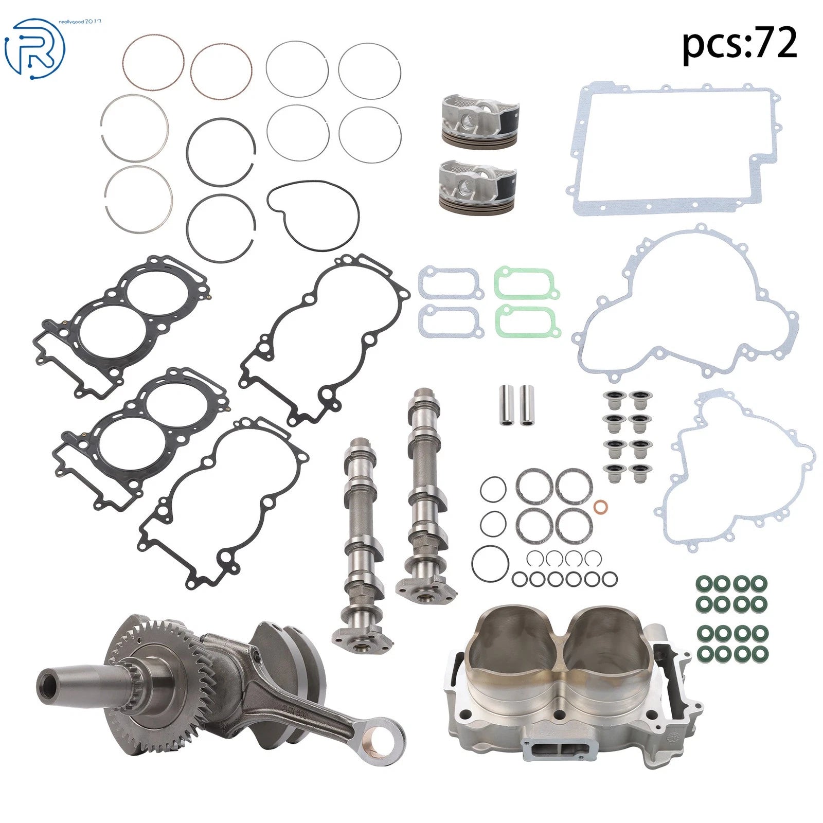 Engine Cylinder Crankshaft Camshaft Kit for Polaris RZR 900 (2015–2020)