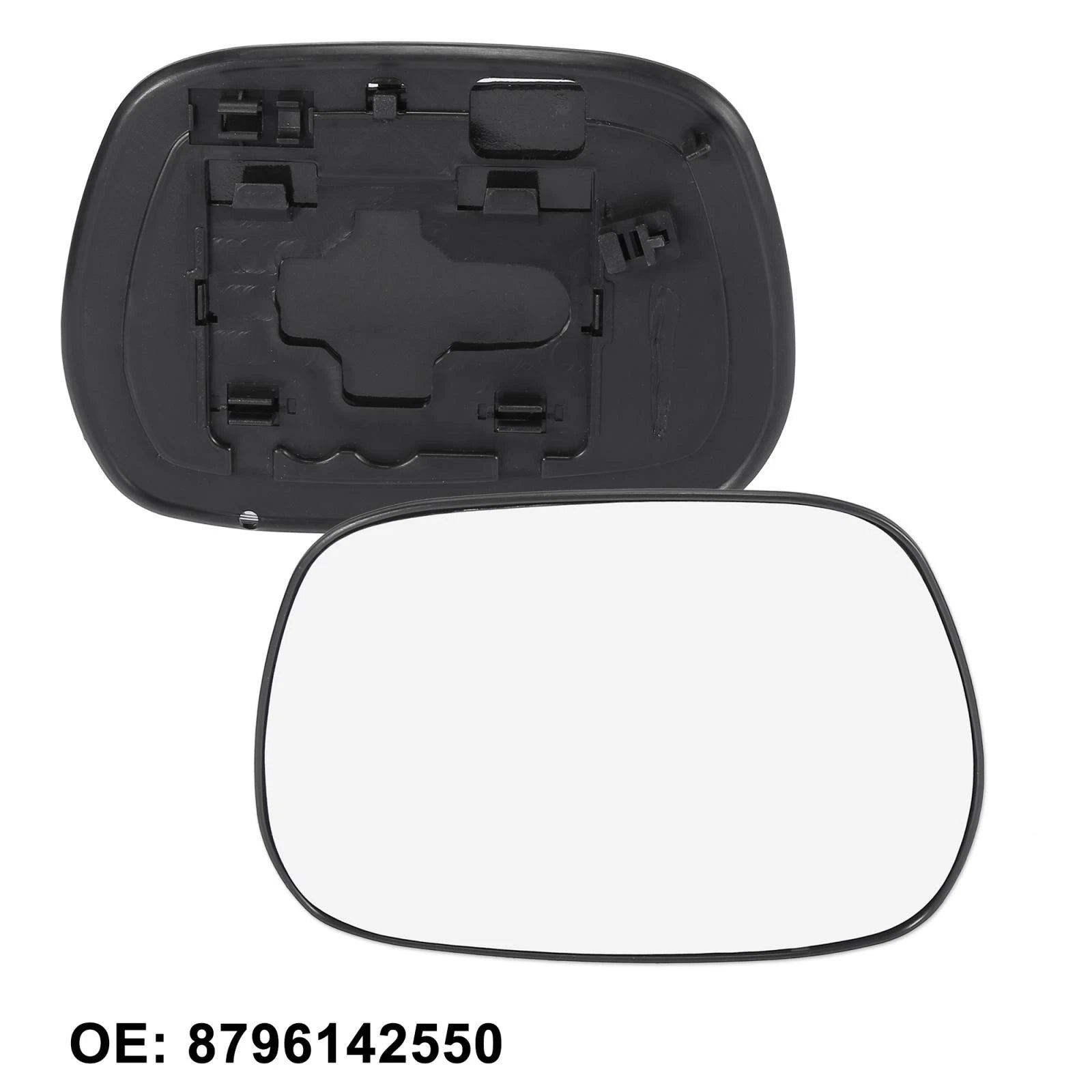 Left Side Mirror Glass with Backing Plate 8796142550 for Toyota RAV4 (2019–2023)