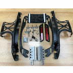 Saddlebag Hardware Latch Hinge Lock Kit for Harley Road King (2014–2023)