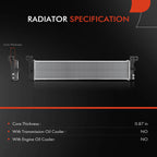 Radiator for Toyota Highlander Sienna (2020-2023)