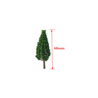 30pc Pine Trees for HO OO Scale Train Railroad Landscape (68mm)