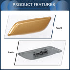 Front Left Washer Nozzle Cover Cap for Honda Accord VIII (2011–2013) Gold Tone