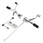 Forward Controls Pegs Lever for Harley Sportster 883 1200 (2004–2013) Chrome/Black
