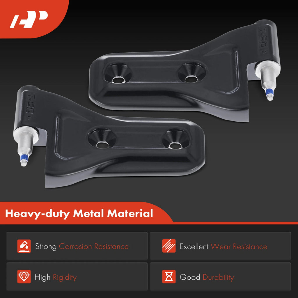 2X Door Hinge Front/Rear Lower for Jeep Wrangler Gladiator (2018-2021)