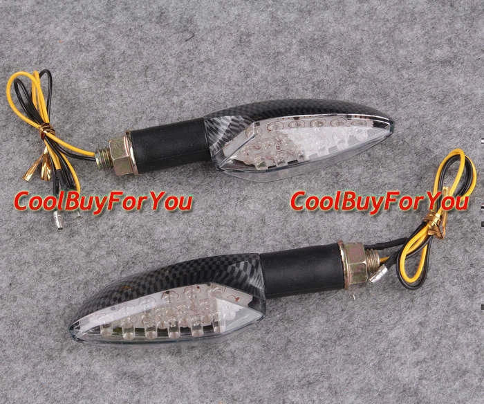 LED Turn Signal Lights for Universal Motorcycle (Universal Fit)