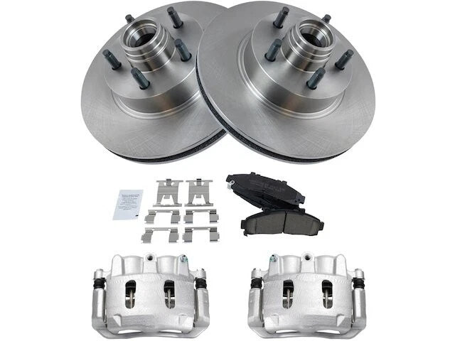 Front Brake Pad Rotor Caliper Set for Mazda B2500 (1999) FZ138FV