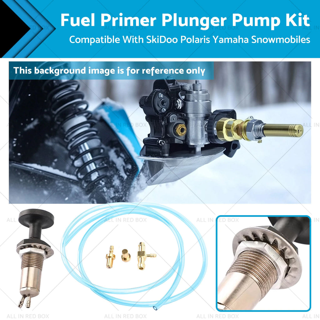 Fuel Primer Plunger Pump Kit for SkiDoo Polaris Yamaha Snowmobiles