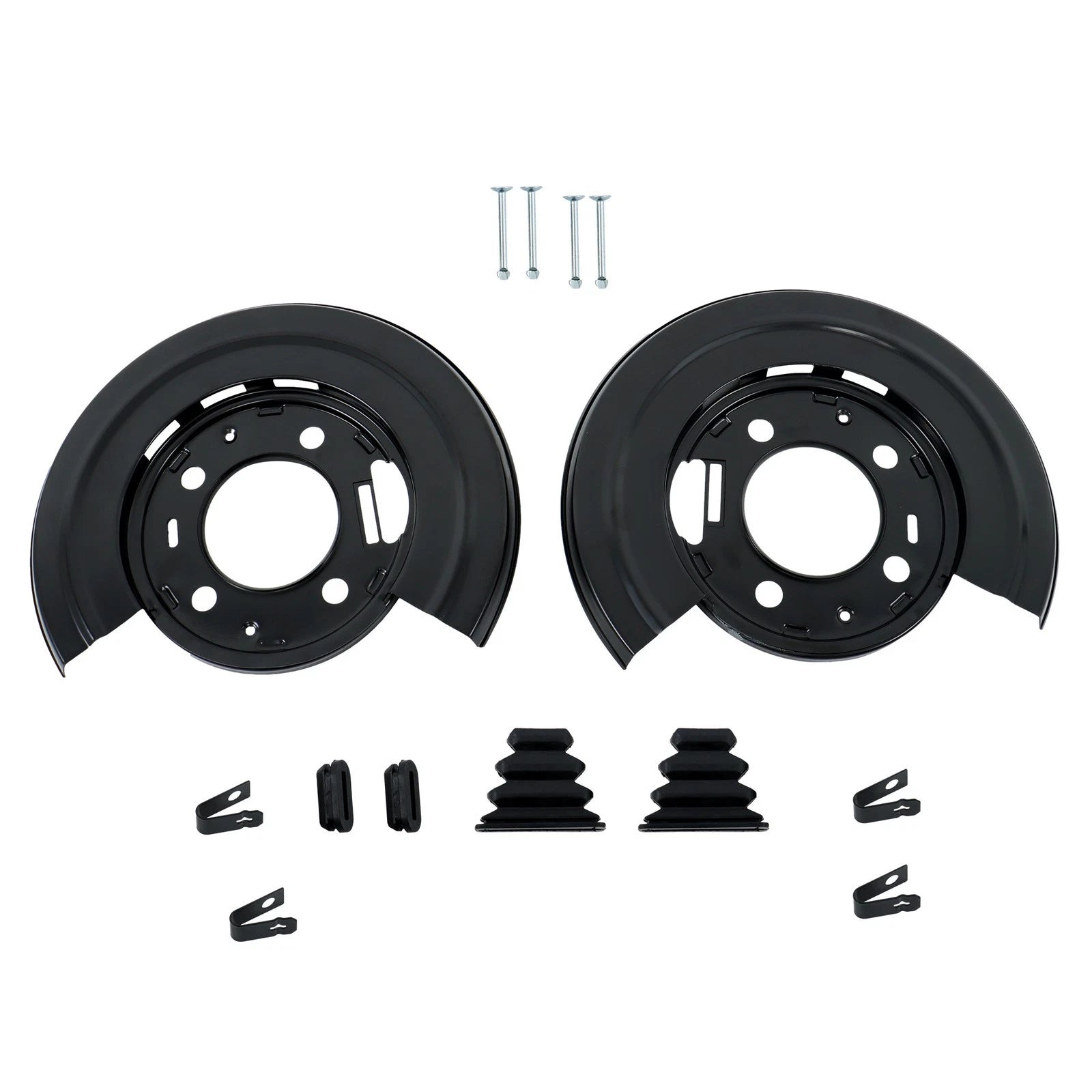 2X Rear Brake Dust Shield Backing Plates for Ford F250 F350 F450 (1999–2015)