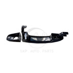 4 x Front + Rear Black Outer Door Handle for Ford Ranger (2011–2022)