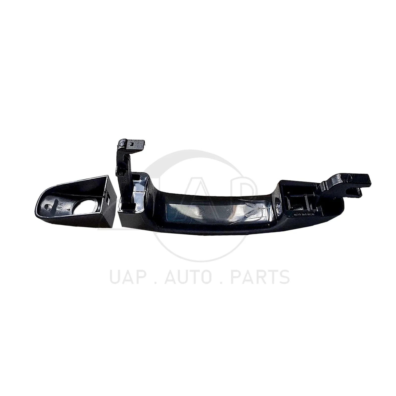 4 x Front + Rear Black Outer Door Handle for Ford Ranger (2011–2022)