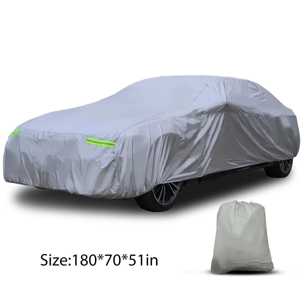 Full Car Cover for All Vehicles (Waterproof, All Weather Protection)
