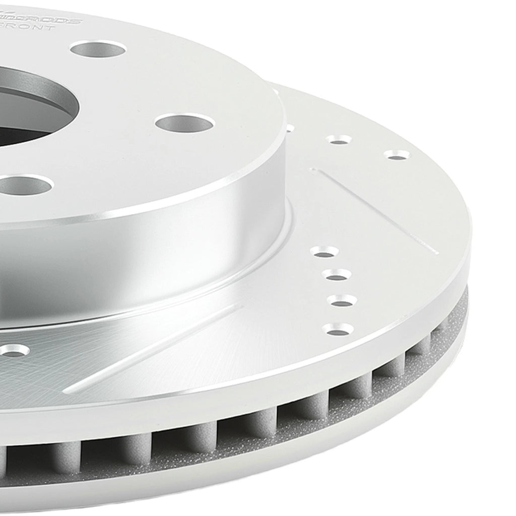 Front Rear Disc Brake Calipers Rotors Pads for Chevrolet Express 1500 (2003–2008)
