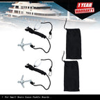 Folding Anchor Set for Small Boats Canoe Paddle Boards (1.5-7.1 lb)