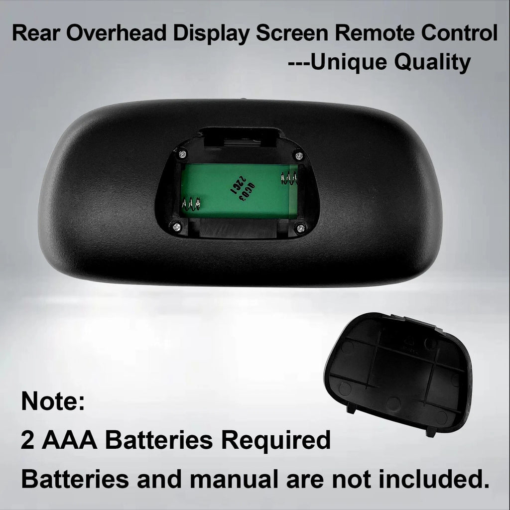 DVD Entertainment Remote Control for Chevrolet Silverado GMC Sierra (2014-2020)