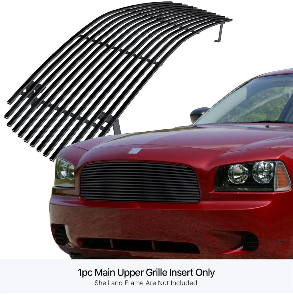 Billet Grille Insert for Dodge Charger (2005-2010) Black