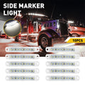 LED Light Marker Bullet Lamp for Universal 12V 24V Truck Trailer