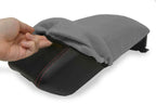Console Lid Armrest Cover for Hyundai Sonata (2011–2014) Gray Fleece
