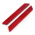 Reflector Saddle Bag Latch Cover RED for Harley Touring Road King Glide (2009-2023)