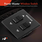 Front Left Power Window Switch for Chevy Astro GMC Safari (1985-1995)