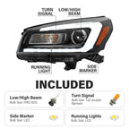 LED Tube Projector Headlight for Acadia Limited (2013–2017) Driver Side