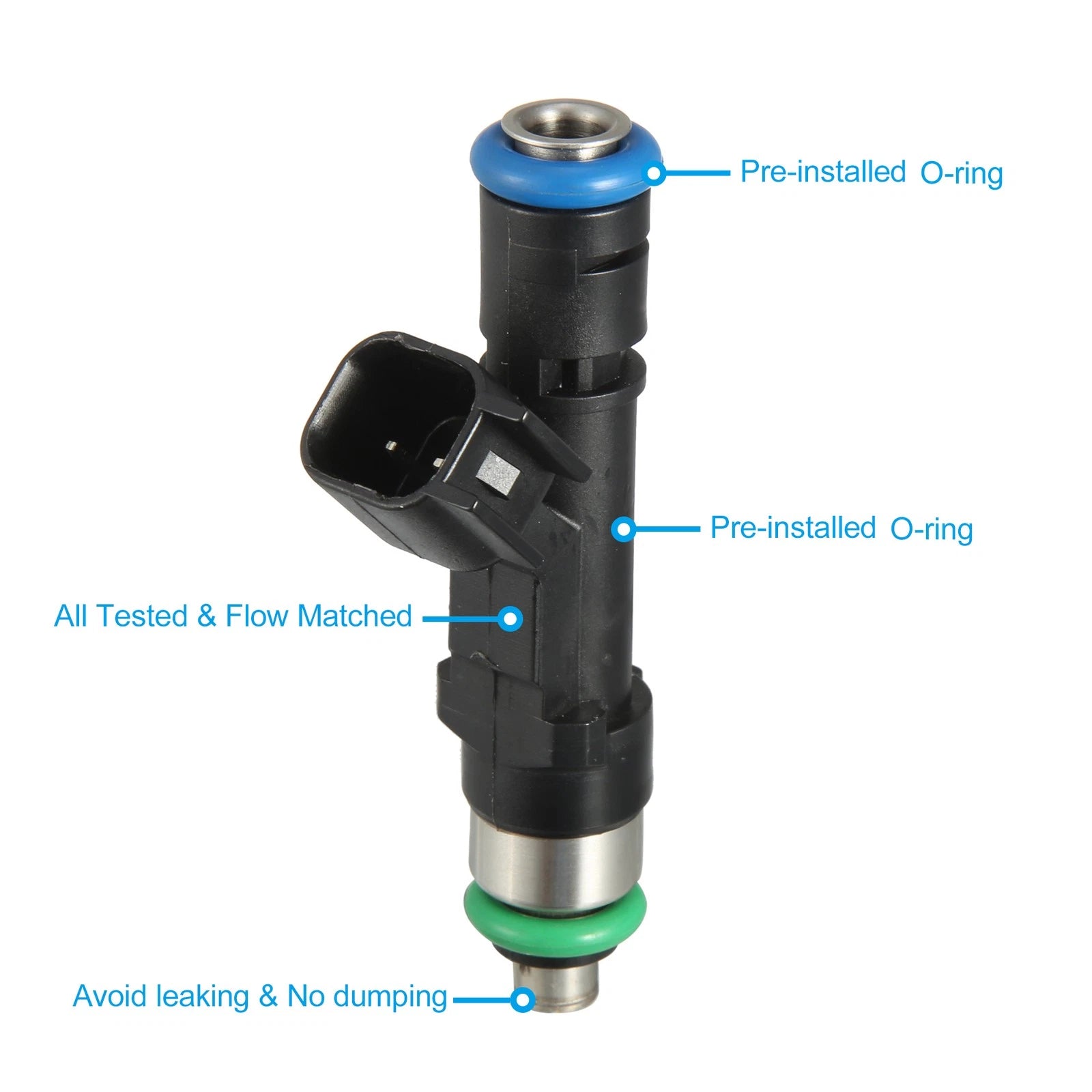 8Pcs Fuel Injector 0280158138 for Ford F-150 F-250 F-350 (2007–2010) 5.4L