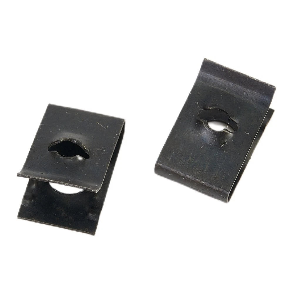 20pcs Metal U-Type Clips for Car Truck Van SUV Bumper Fender Trim Panel