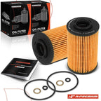 2X Engine Oil Filter for Hyundai Sonata (2009–2010) Kia Sorento (2008–2009)