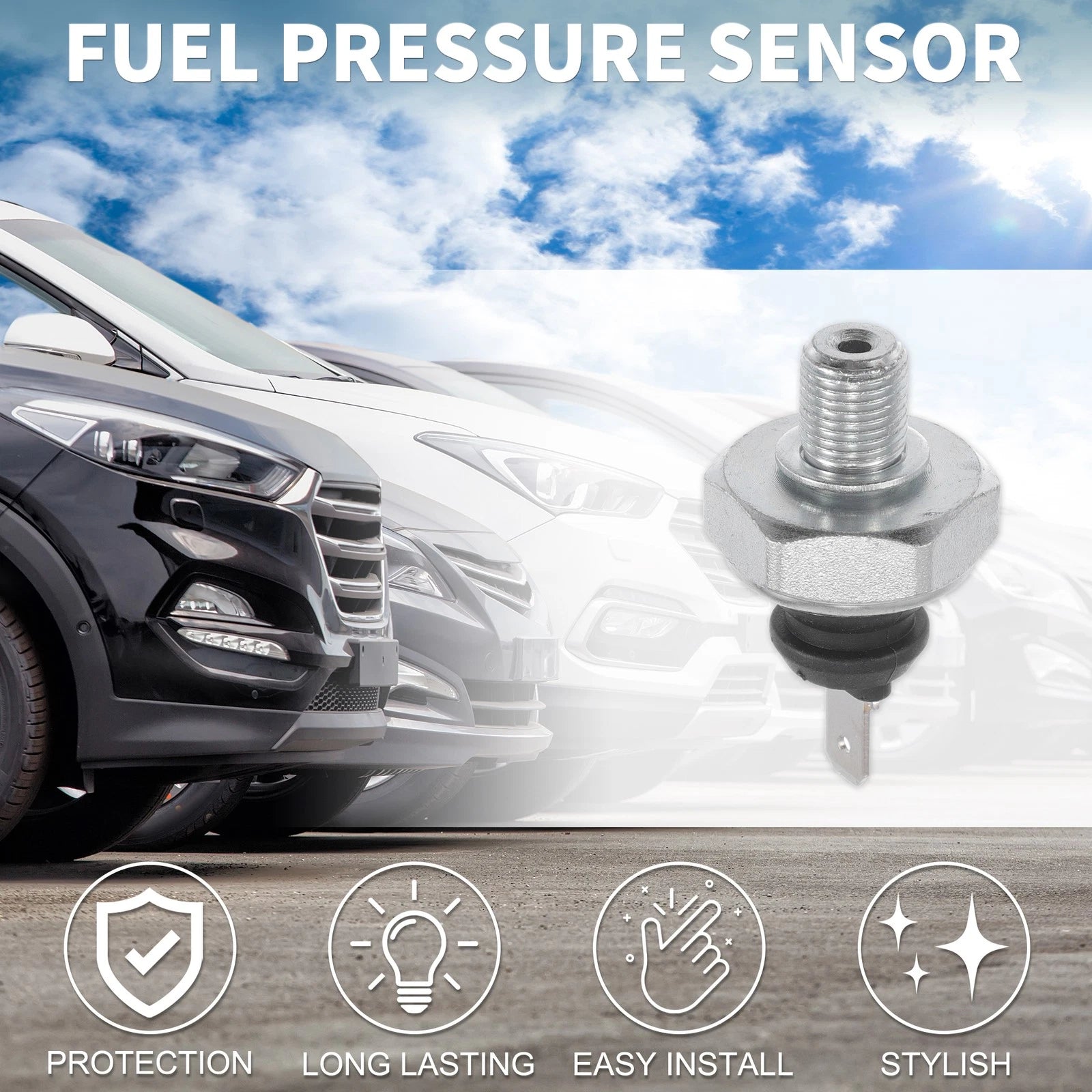 Fuel Pressure Sensor for VW (No. 068919081, 0135420517)
