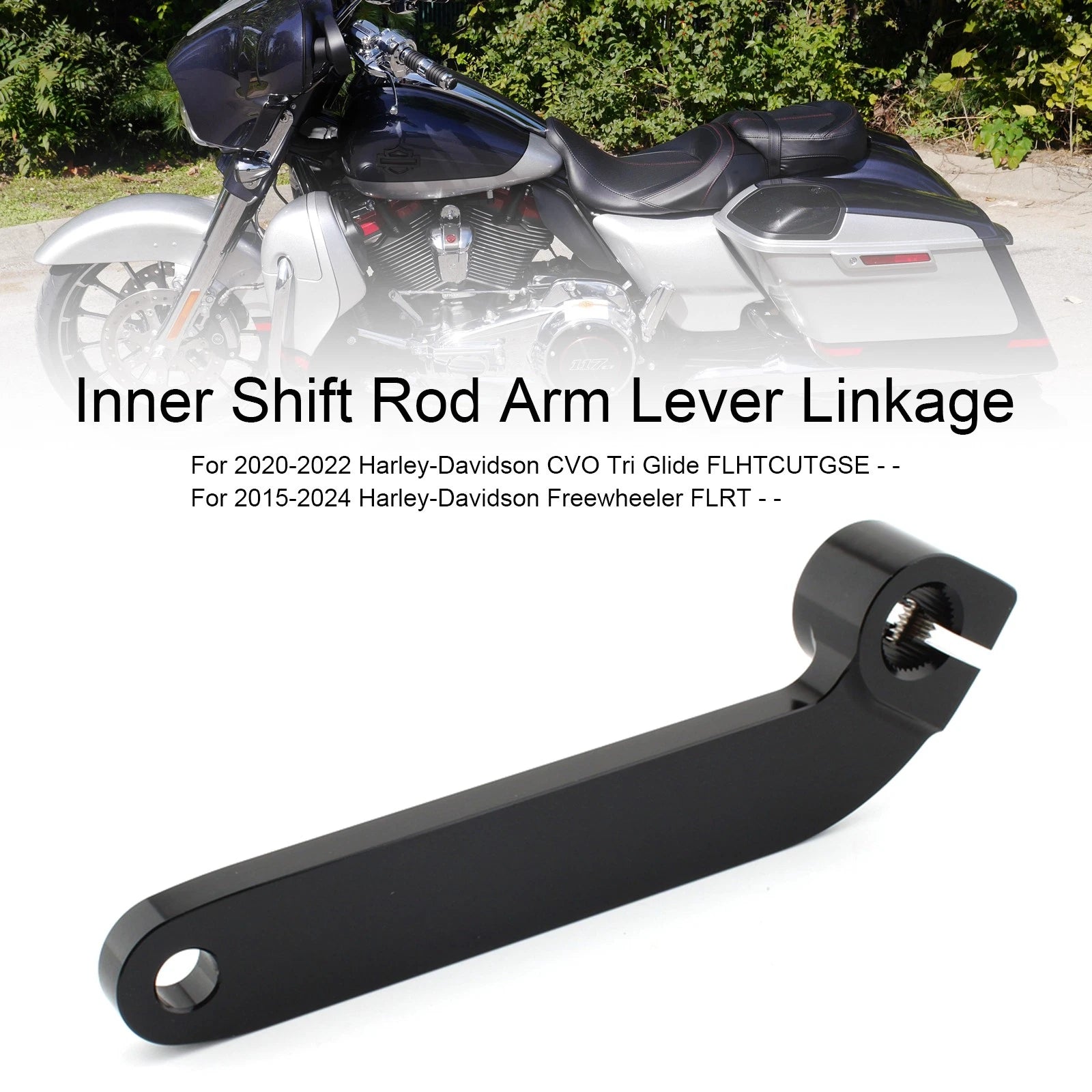 Inner Shift Rod Arm Lever Linkage for Harley Road King FLH FLT (1984–2019)
