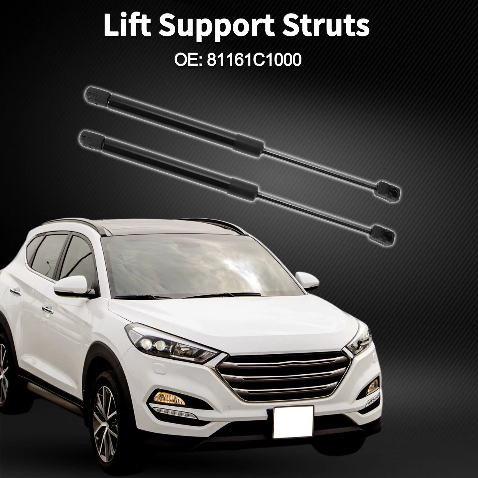 Front Hood Lift Supports Struts No. 81161C1000 for Hyundai Sonata (2011–2014)