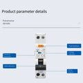 1P+N RCBO Circuit Breaker 230V 16A for Compact
