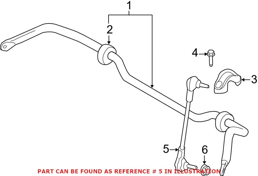 Suspension Stabilizer Bar Link Kit for BMW (2013–2018) 31306862864