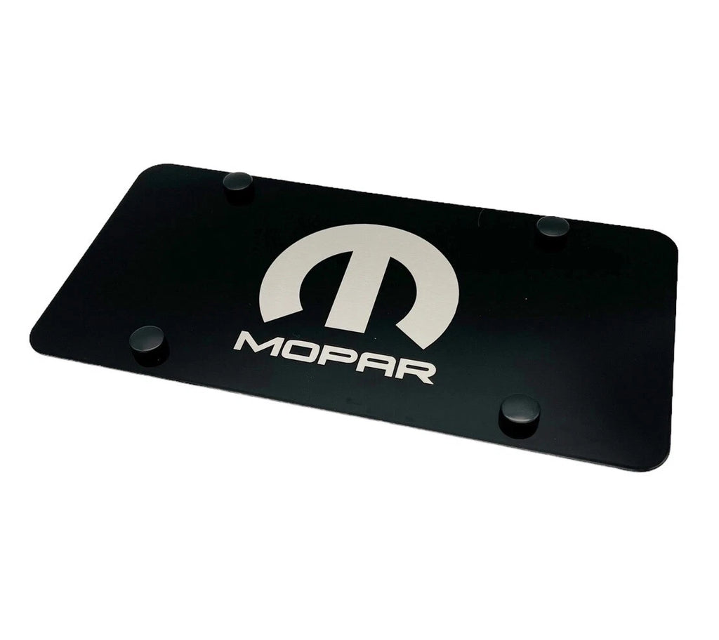 License Plate Frame Replacement for Chrysler Dodge Mopar Script (US Made)