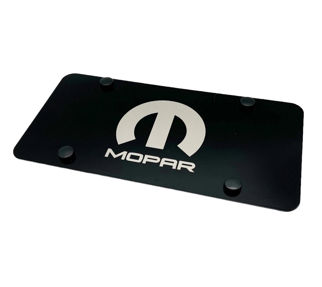 License Plate Frame Replacement for Chrysler Dodge Mopar Script (US Made)