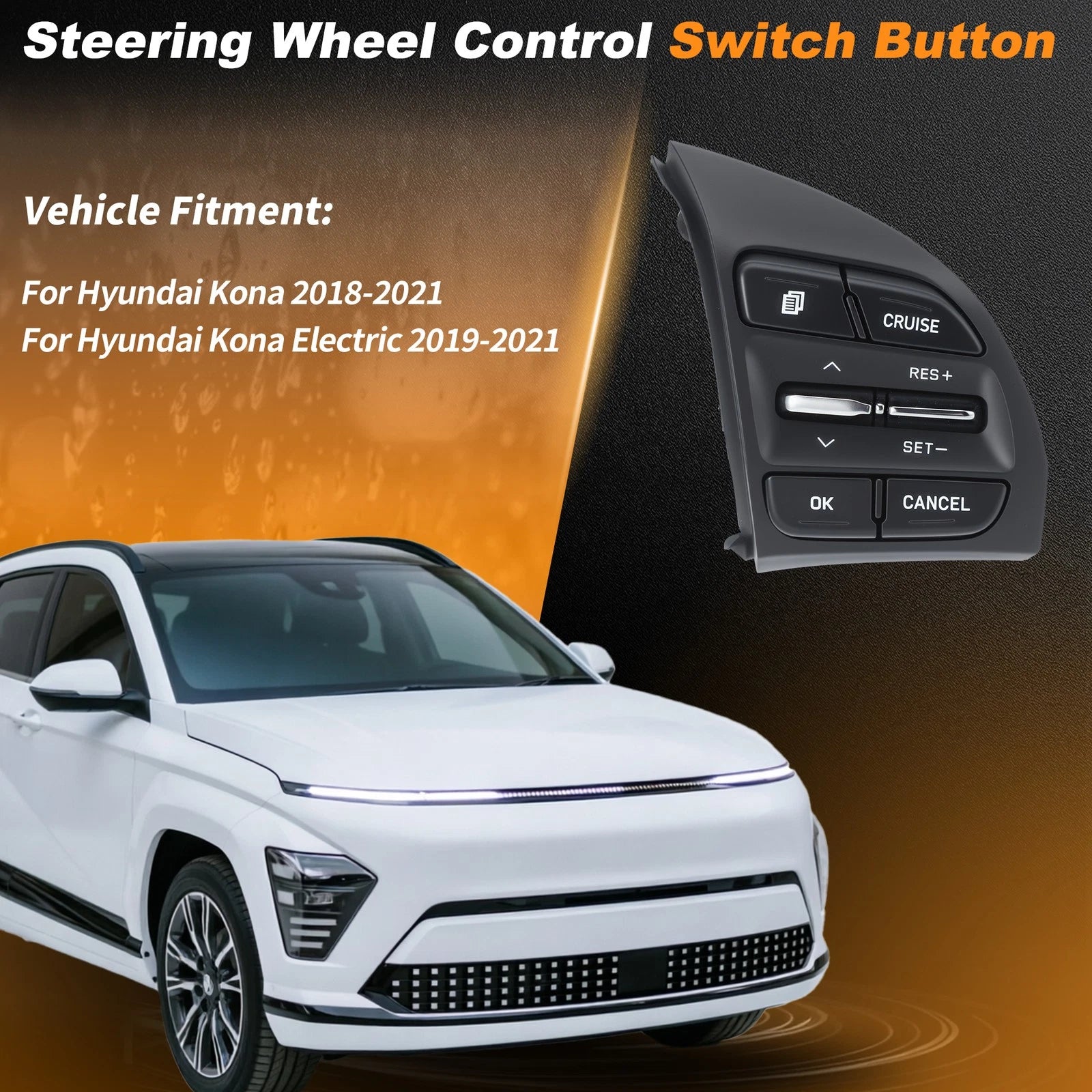 Cruise Control Switch for Hyundai Kona (2018–2021) 96720J9110