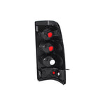 Tail Light Assembly Carbon Clear Lens for 2003-2006 Chevrolet Silverado 1500