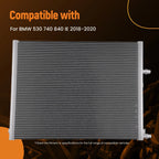 Aluminum Radiator for BMW 5 7 8 (2018–2020) MT Cross Flow