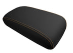 Leather Console Lid Armrest Cover for Lexus SC300 SC400 (1992–2000) Orange Stitch