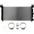Radiator for Chevrolet Silverado 1500 2500 (1999–2004) w/ Hose Clamps Kit