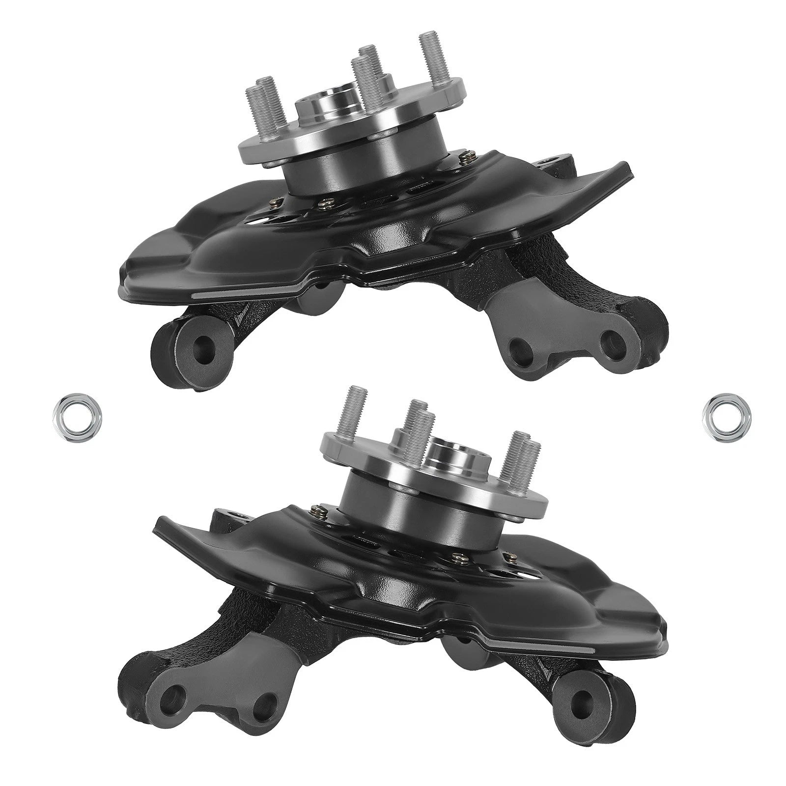 Front Steering Knuckles and Wheel Hub Bearings Set for Lexus ES350 (2007–2012)