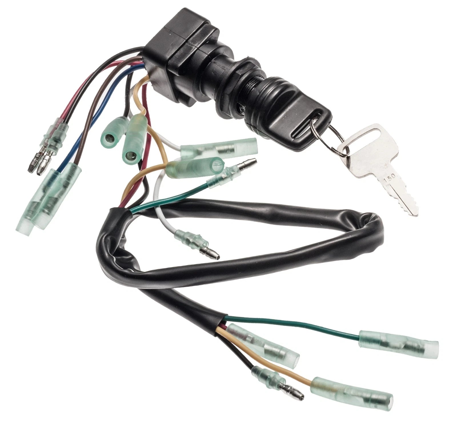 Ignition Key Switch Assembly for Yamaha Outboard Control Box (703-82510-43-00)