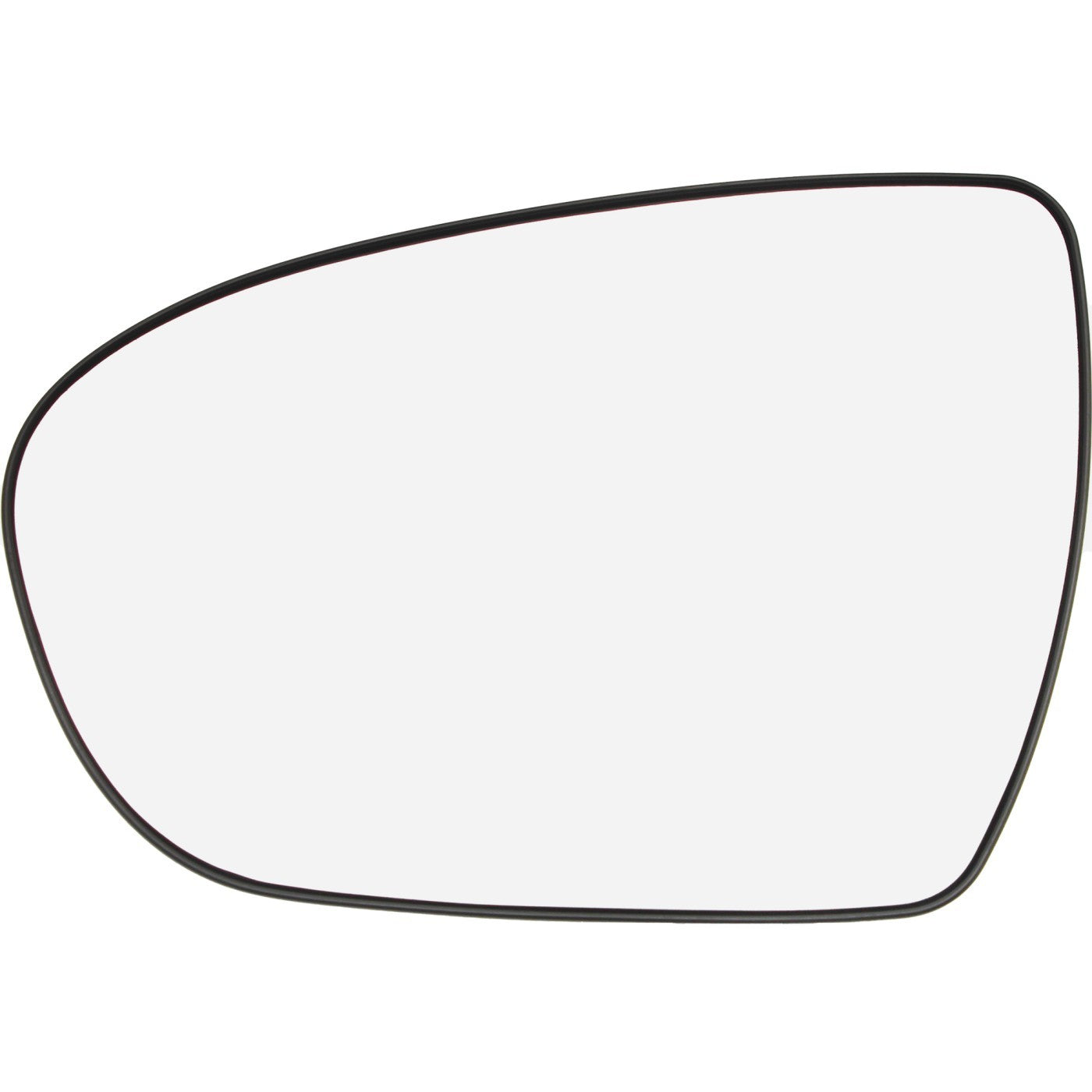 Left Heated Mirror Glass for Kia Optima (2011–2016) with Backing Plate